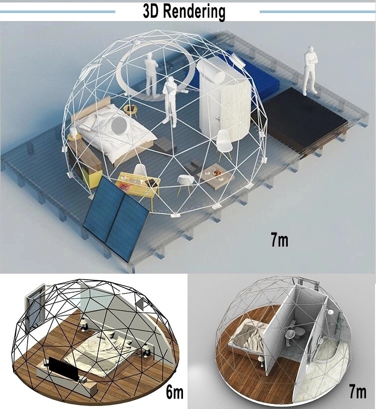 Private Customization Inflatable Tent House Luxury Outdoor Camping Portable