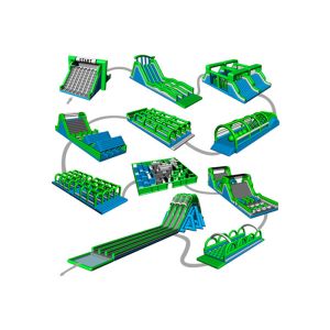 Giant Inflatable Obstacle Challenges Extreme Insane Inflatable 5k Run Race