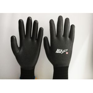 China 15 Gauge Nylon Latex Coated Gloves Excellent Breathability EN388 Certificated on sale