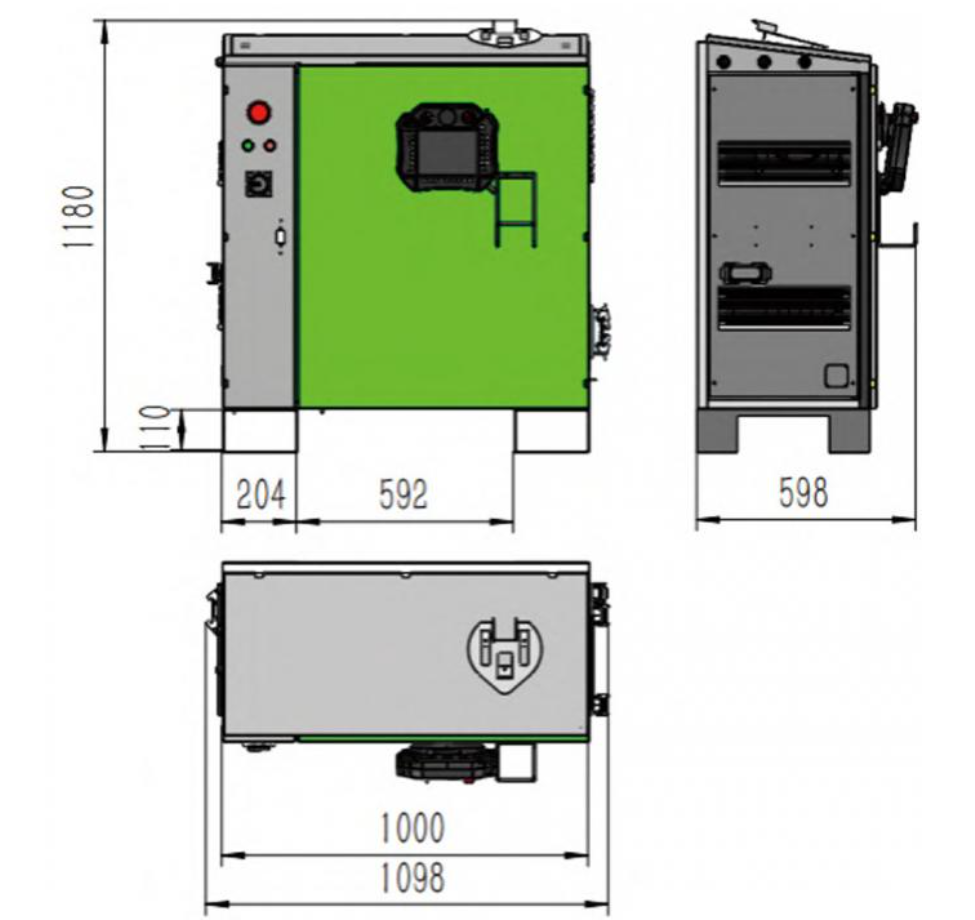 Painting robot for automotive and spare parts , GR6150-2500 payload 15kg reach 2500mm