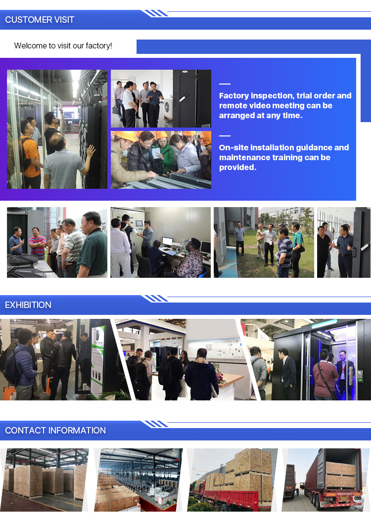 Data Center Air Conditioning with Top Air Supply Room Level Industrial Air Conditioner