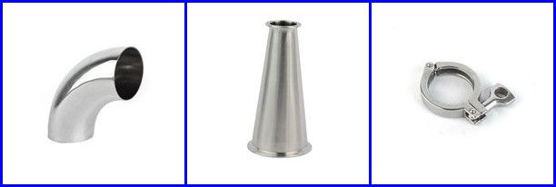 Sanitary 304 Stainless Steel Pipe Fittings