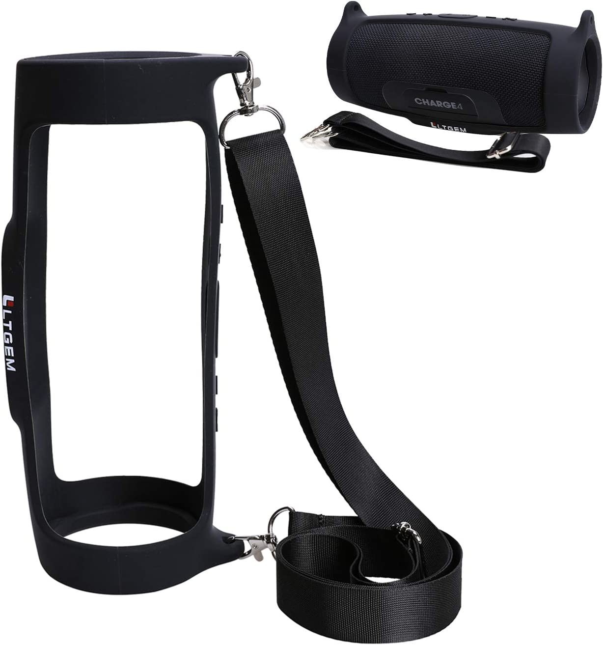 Customized Durable And Anti Slip Bluetooth Speaker Silicone Protective Case Portable Speaker Strap Silicone Case