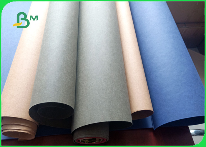 0.8mm Tough stiff wear resistant colorful washable kraft paper for bag