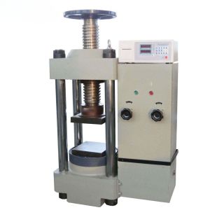 Concrete Press Crushing Compression Test Machine Customized 300kN