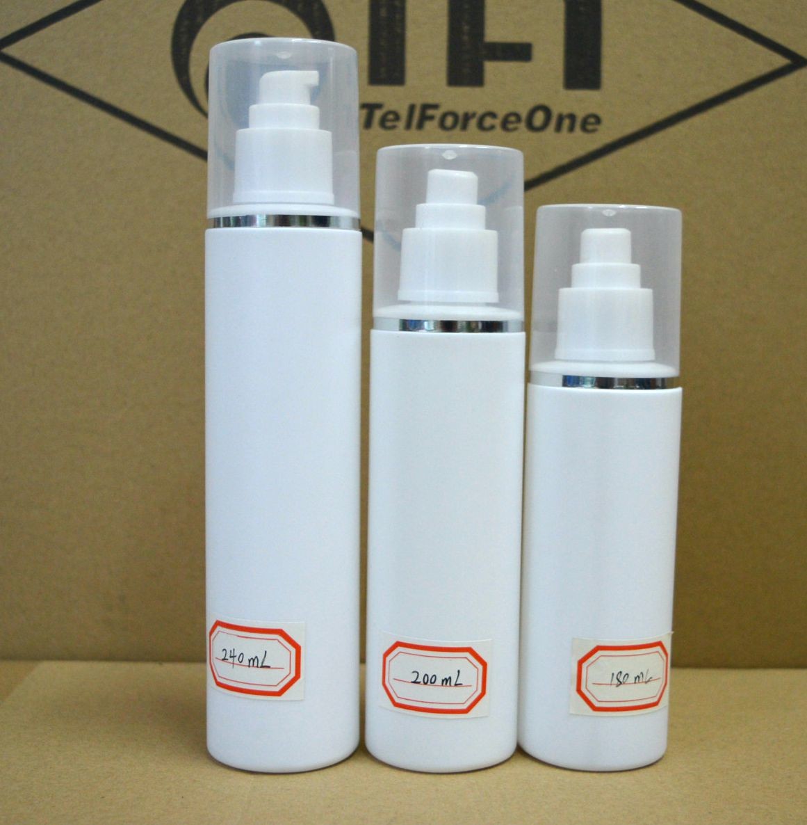 150 ml cream emulsion Empty Plastic Bottles
