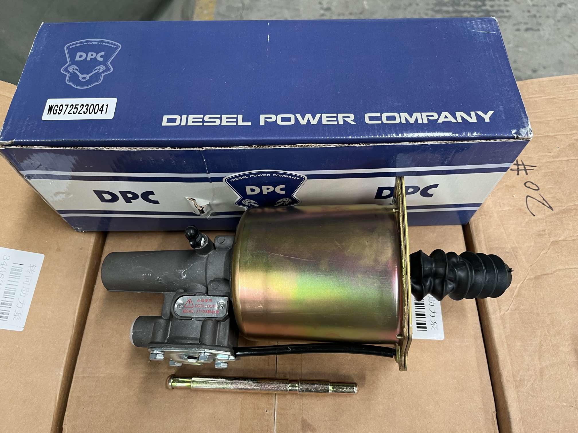WG97252300412 Clutch Operating Cylinder Howo Spare Parts