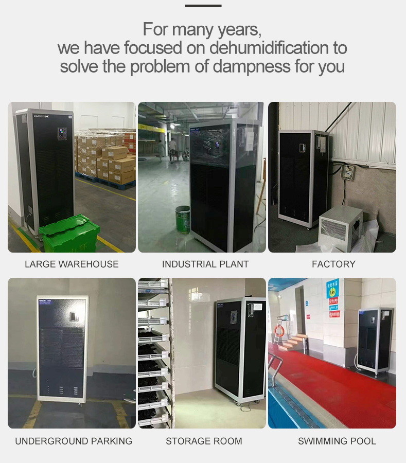 Scroll Compressor Industrial Air Dehumidifier Moisture Control