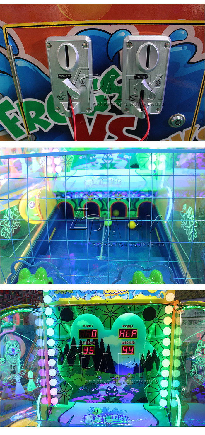 Amusement Park Shooting Water Game Machine , Indoor Fighting Arcade Game Machines