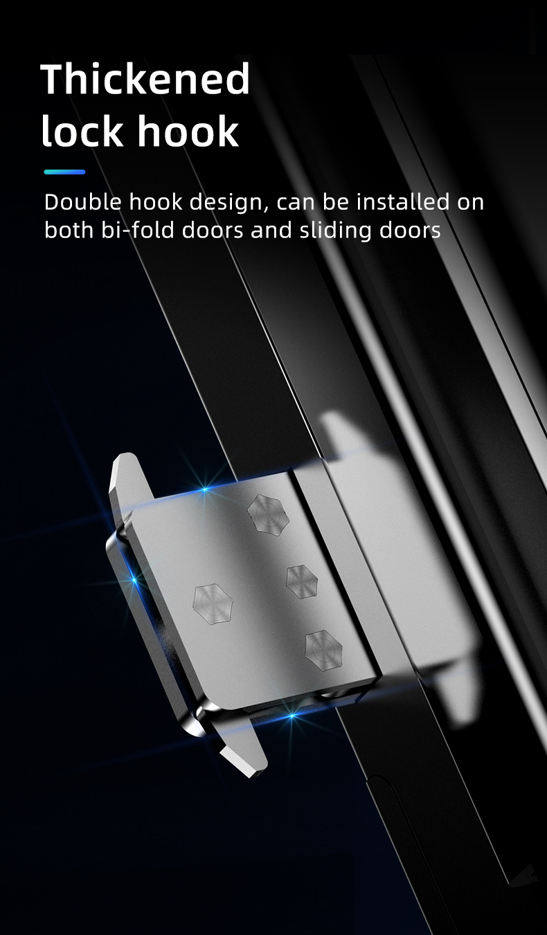 Smart Home Door Lock Tuya Face Recognition Glass Door Lock Digital Lock Fingerprint Password Card Key Door Lock For Home