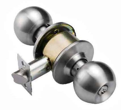 Entrance Door Lock Hardware Zinc Alloy Crystal 60mm 70mm Backset Brass Door