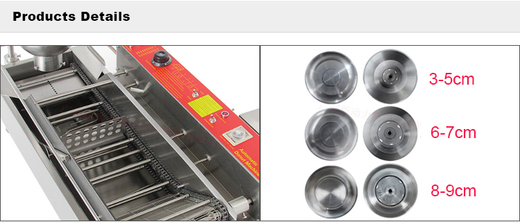 Automatic donut making machine orbits mini donut maker machine