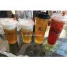 Buy cheap Disposable Promotional Plastic Cup With Dome Lid 700ml / 750ml Smoothie from wholesalers