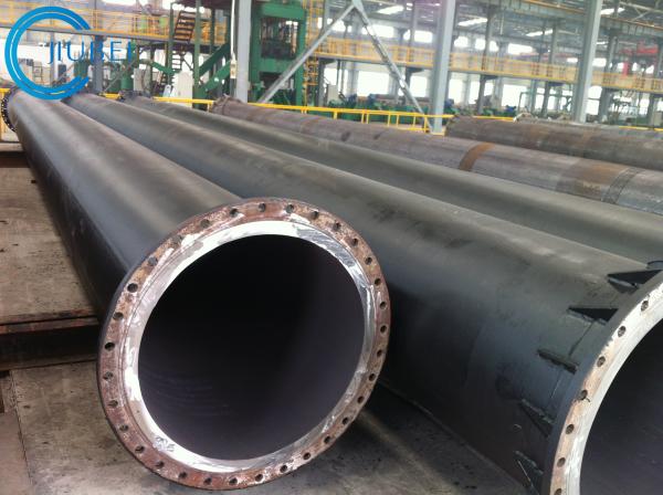 Welded Abrasion Wear Resistant Pipe Bimetal Steel Alloy Induction Hardened