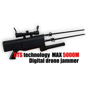 Generation 3 Drone Frequency Jammer Gun 3 In 1 With Digital Interference Source