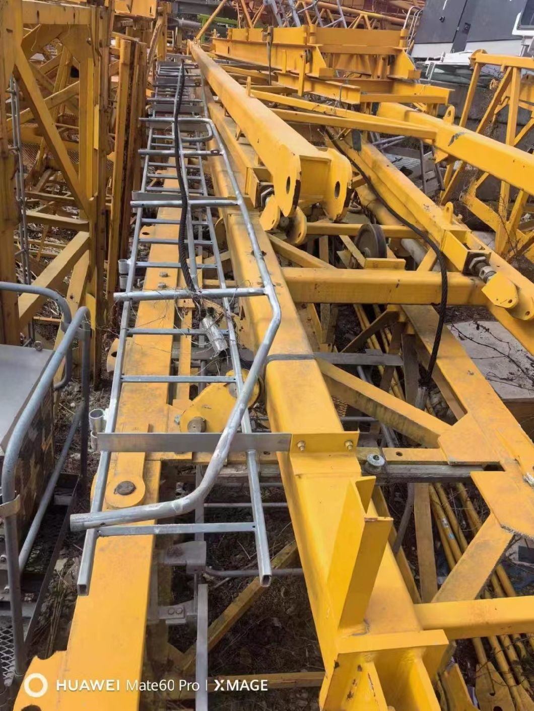22 Zoomlion Used Tower Crane Maximum Lifting 10 Tons