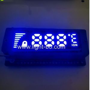 Ultra Thin Customized White Color 7 Segment LED Display Common Anode For