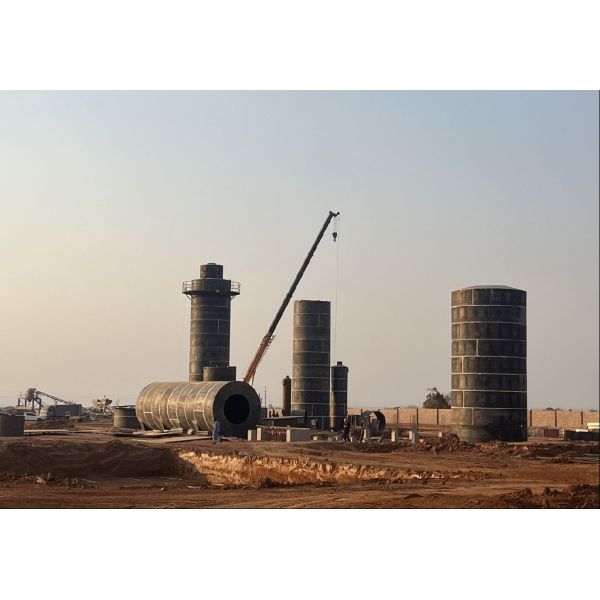 Contact Process Sulfuric Acid Plant with Fully Automated System at 1-2 Atm