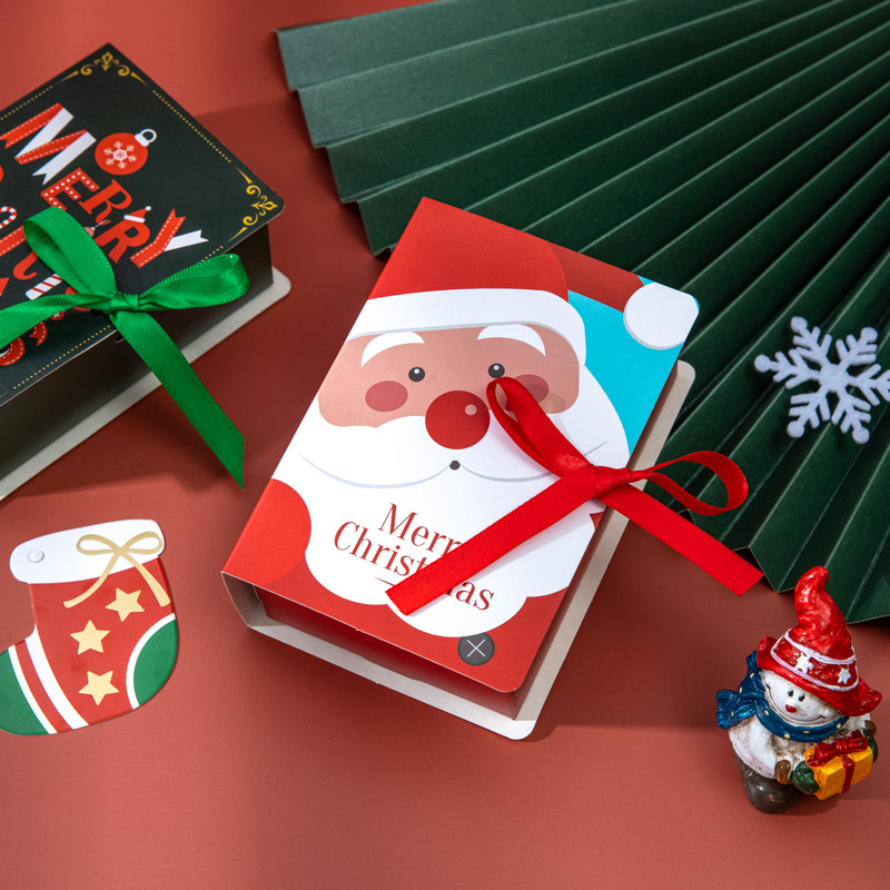 4C Chocolete Paperboard Packaging Box , AB Flute Folding Christmas Gift Boxes