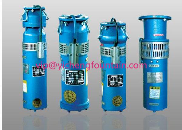 Cast Iron Underwater Submersible Fountain Pumps For Water Fountains Flange