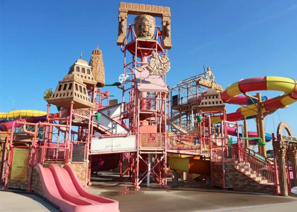 Floating Large Water Park Construction Theme Park Hotel Outside Fiberglass