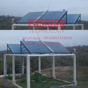 China 2000L Low Pressure Solar Collector Centralized Solar Water Heating System on sale