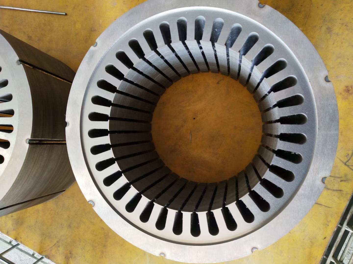 Custom high precision motor electric rotor and stator lamination cores
