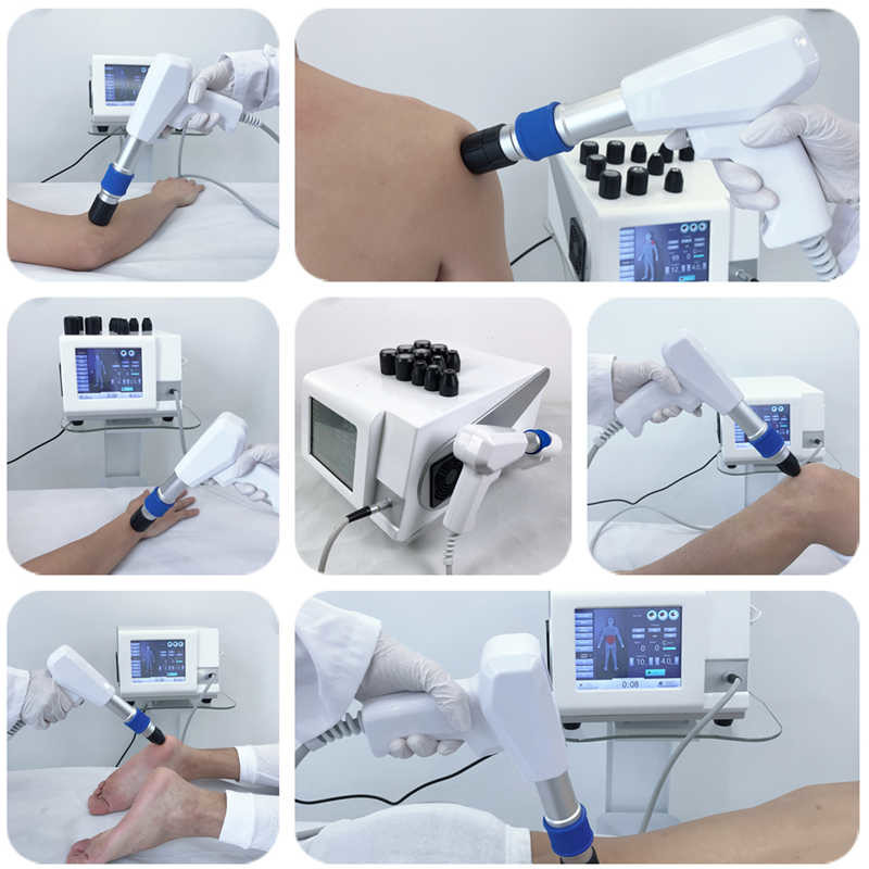 Extracorporeal Shockwave Air Pressure Therapy Machine Massager Device Fat Reduction
