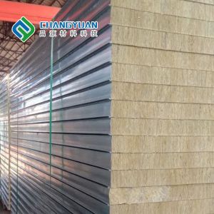 China 1000mm-1500mm Width Insulation Sandwich Panels Fire Rated Sandwich Panel on sale