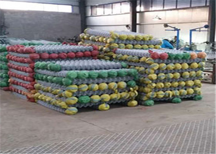 100x100mm 3mm 1.5m Chain Link Fences For Animals Breeding