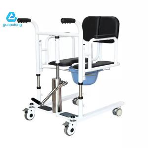  ODM Electric Patient Adjustable Hydraulic Lift Transfer Chair 150kg Bearing Capacity Manufactures