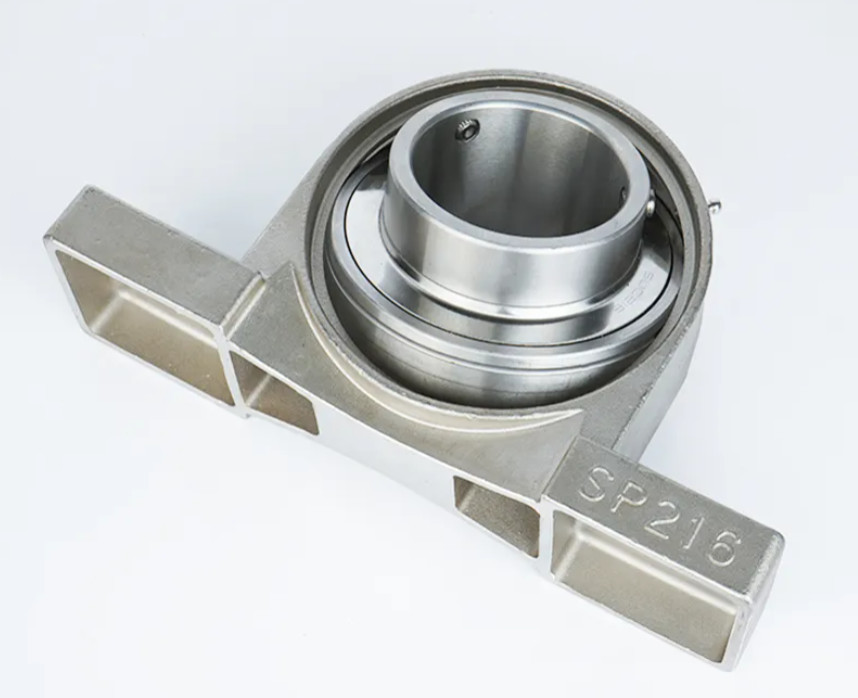 P5 Zinc Alloy 8mm Sealed Pillow Blocks Round Flange Bearing ROHS Certificate