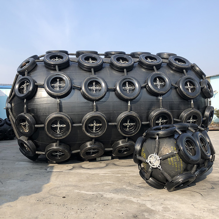STS STD Ship Pneumatic Rubber Fender Marine Ball Customized Color