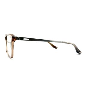 TPC3359 Acetate Titanium Titanium Frame for Unisex Eyeglasses