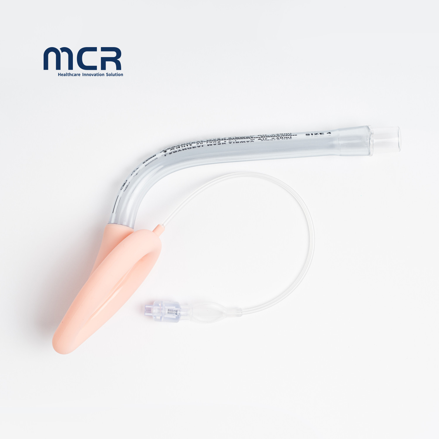 Medical Grade PVC and Silicone Laryngeal Mask Airway with Soft Cuff for Patient Comfort