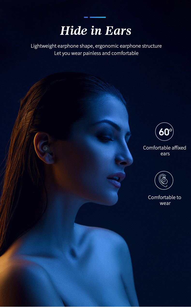 New Mini V5.0 EDR Tws Bluetooths Earbuds Earphone Wireless Headphone TWS Earbuds Wireless Headset