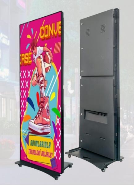 outdoor 16bit Gray Grade Commercial LED Display Screen V 140° Viewing Angle for