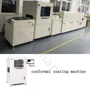 Automated SMT Line Machine PCB Three Axis Conformal Coating Inspection Spray