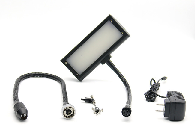 Updated Generation 1st Swing arm type Gem Microscope With side fiber lighting