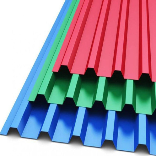 Galvalume Corrugated Steel Sheet AZ120 S320GD 1.0mm ISO9001