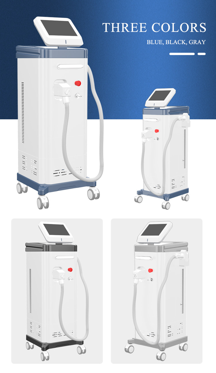 Newest Diode Laser 808 nm Alma Soprano ICE Diode Laser Hair Removal Machine Price