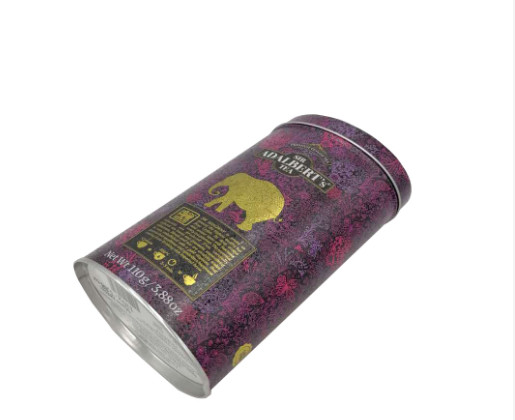 OEM Biscuit Tin Boxes 4 Colors Decorative Storage Tins With Lids