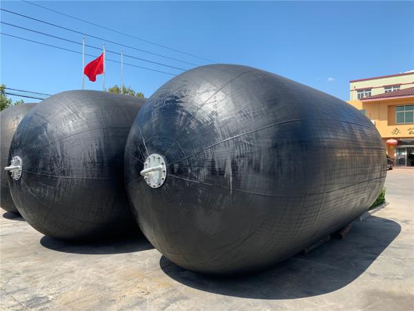 Rubber Yokohama Pneumatic Fenders for Ship Protection Hot Galvanizing Flange