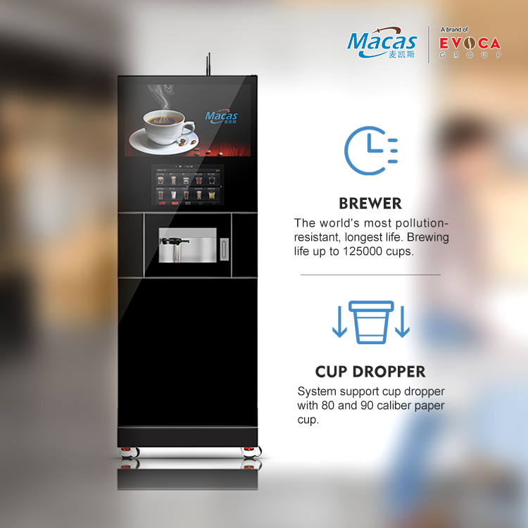 Customizable Commercial Coffee Vending Machine for Your Business Needs