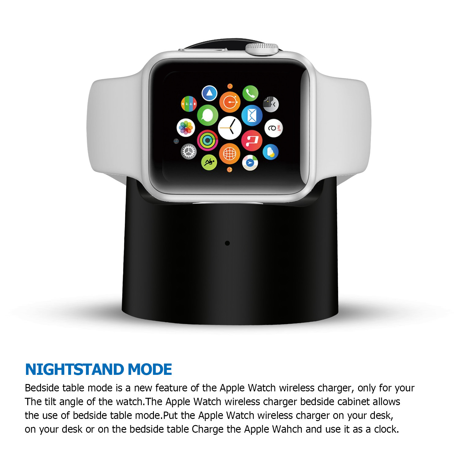 iWATCH WIRELESS CHARGER private model, best factory price and good quality model Q1