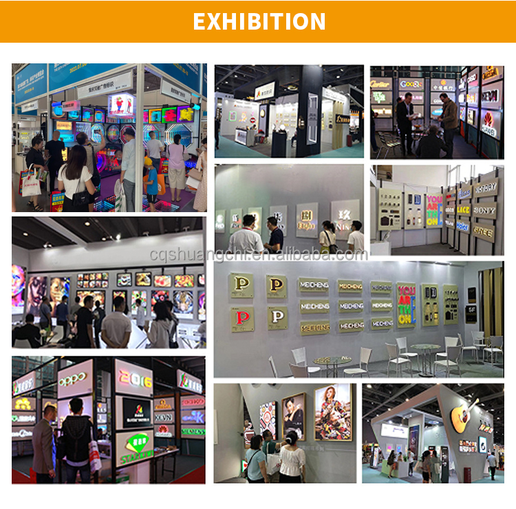 Advertising Display LED Light Box Sign with 12V Input Voltage and Luminous Characters