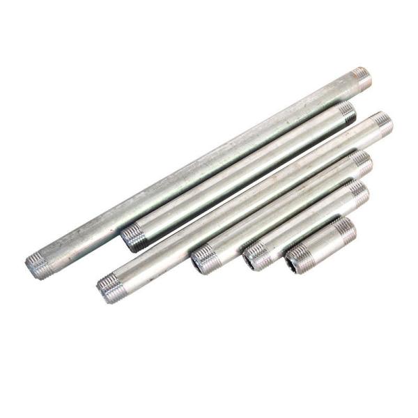 3/4" X 3/4" NPT Male Pipe Adapter STAINLESS STEEL Pipe Fitting Hex Nipple Forged