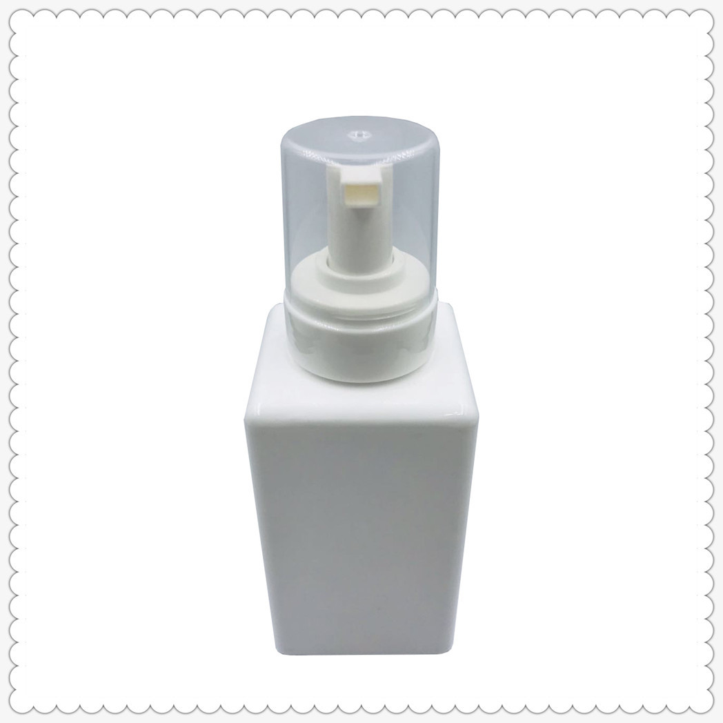 Sturdy Reusable Foaming Soap Dispenser White Pump Assembly With Bottle