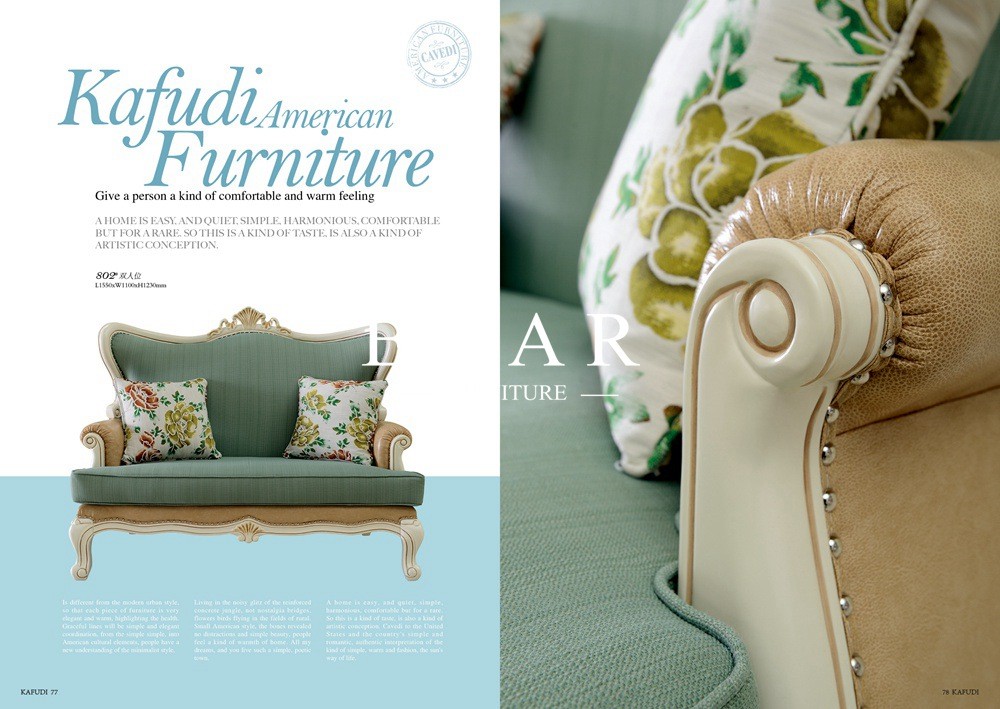 latest new model Classic Living Room Sofas