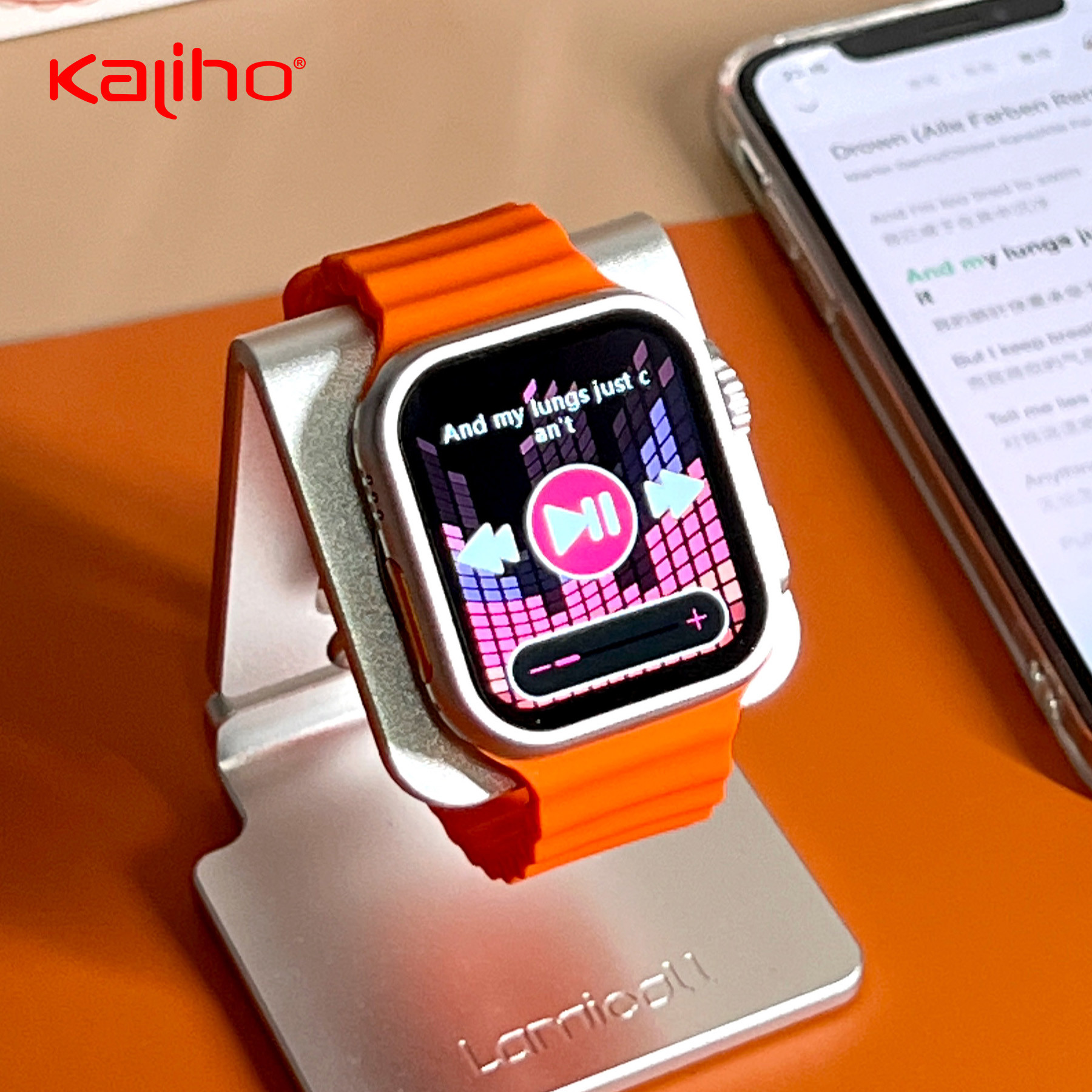 Android ISO Blood Pressure Smartwatch GPS 300mAh Wireless Charging